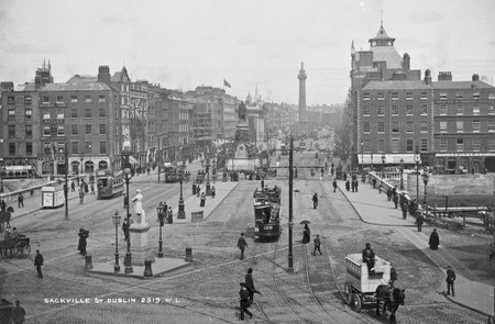 National Library of Ireland Lawrence Collection - O'Connell Bridge