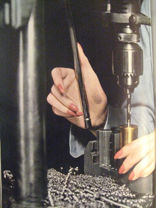 Fig. 6 - Advertisement for Cutex, Harper’s Bazaar, February 1943