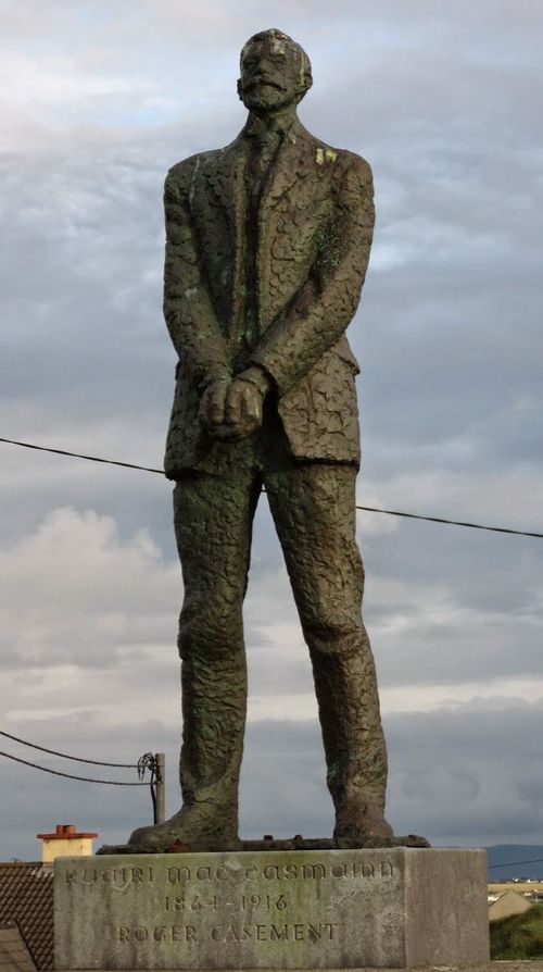 Casement's Statue (Image Courtesy of the Author)