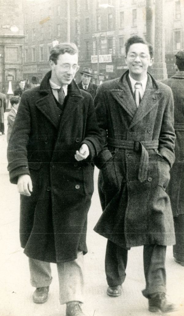 Pearse Hutchinson And Bert Achong, Summer 1950